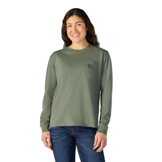 Women's Irvine Loose LS Pocket T-Shirt
