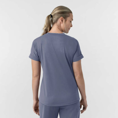 Women's Force Cross-Flex Knit V-Neck Scrub Top