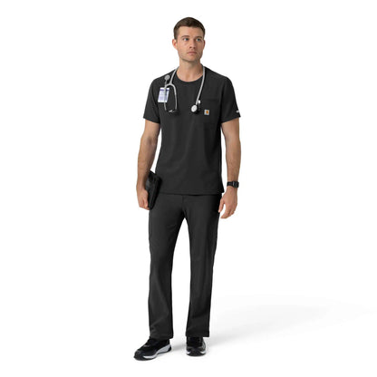 Force Cross-Flex Crew Neck Scrub Top