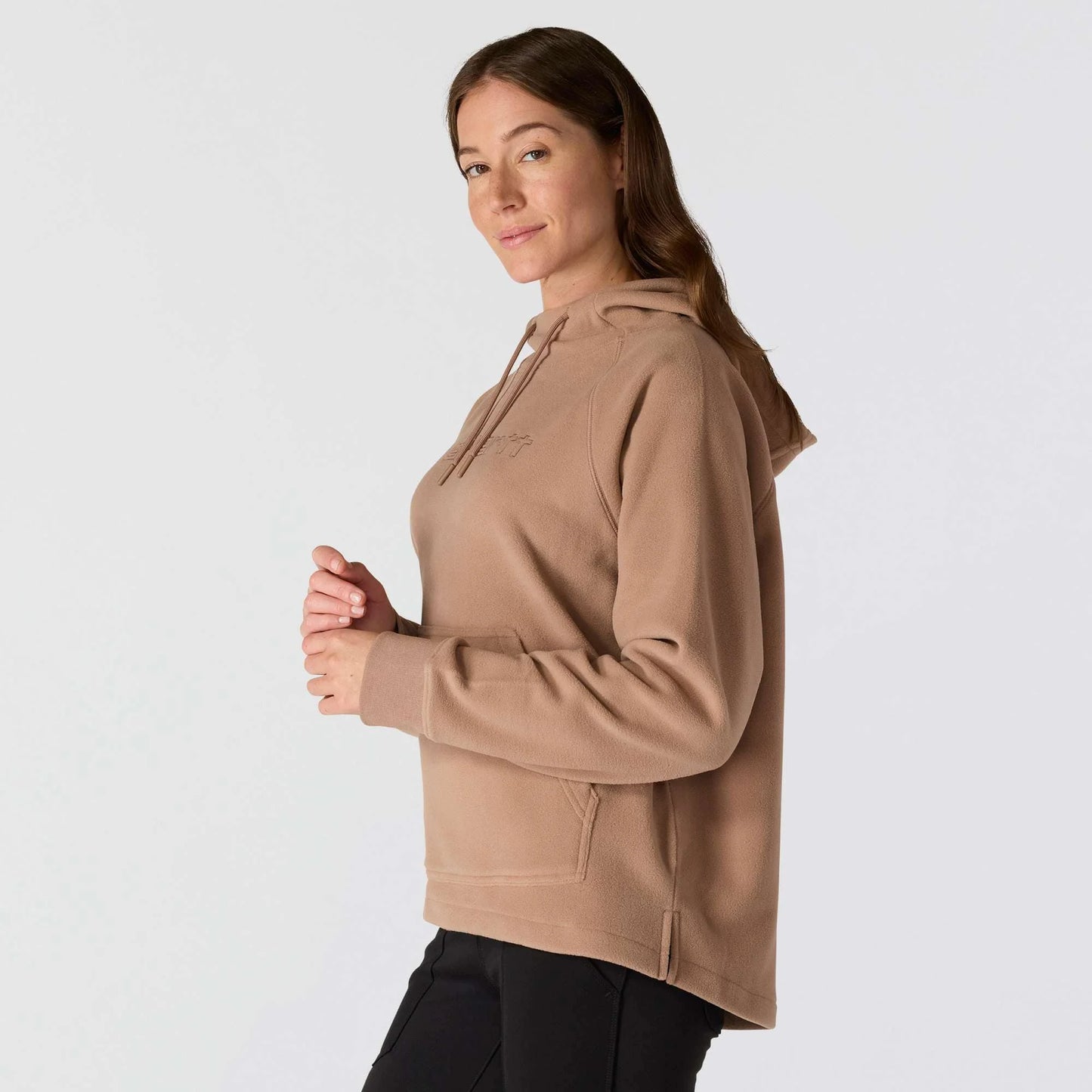 Women's Carhartt Force® Oversized-Fit Fleece Hooded Sweatshirt
