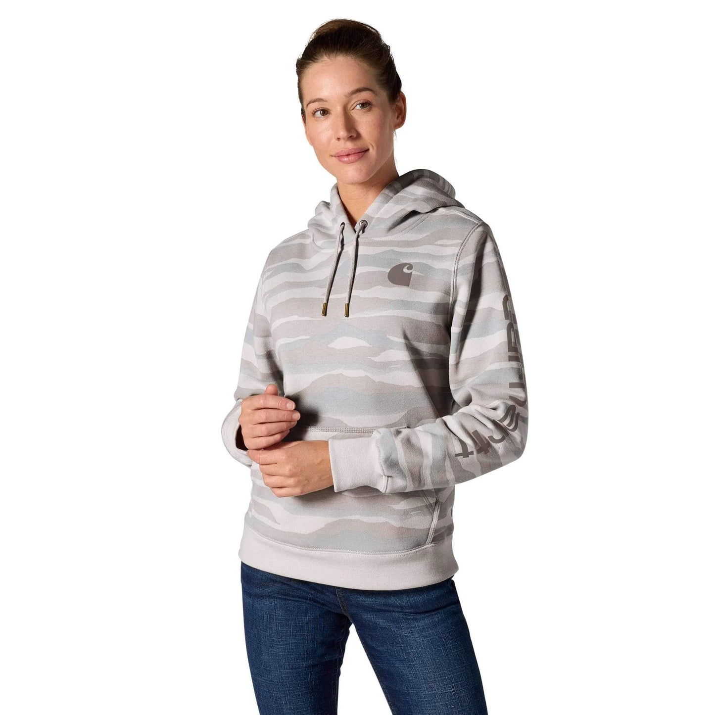 Women's Marquette Landscape Camo Sweatshirt