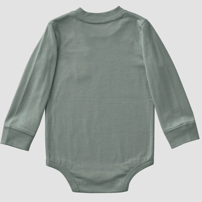 Kids' Long Sleeve Pocket Bodysuit (Baby)