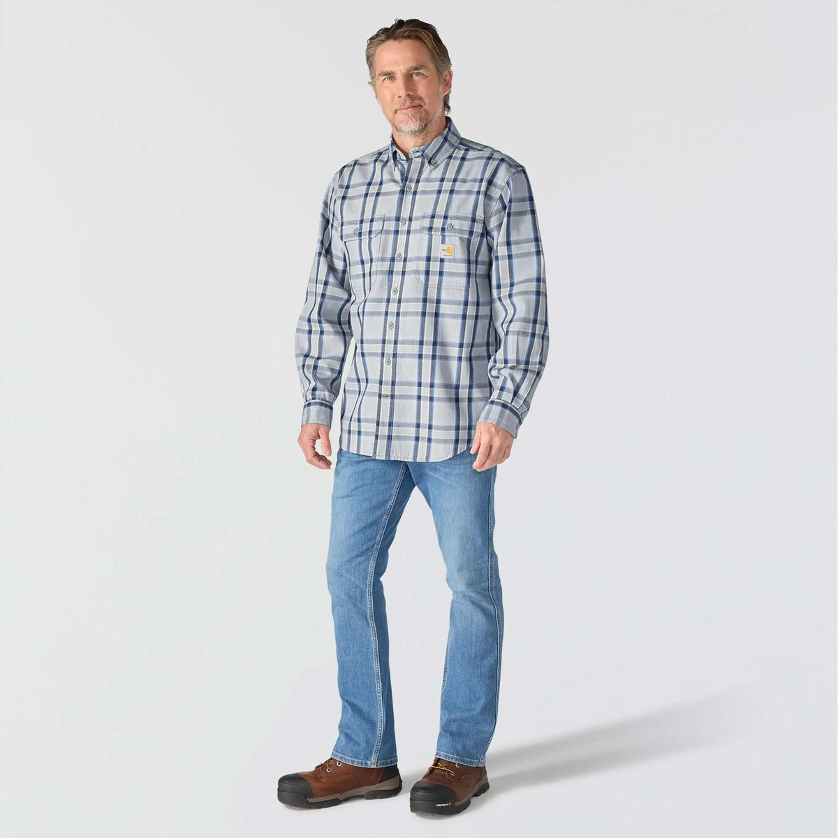 FR LS Plaid Shirt