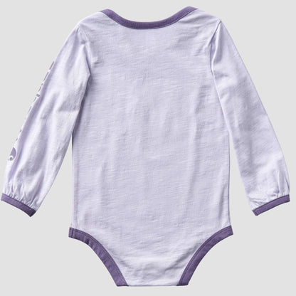 Girls' Long Sleeve Puppies Bodysuit (Baby)