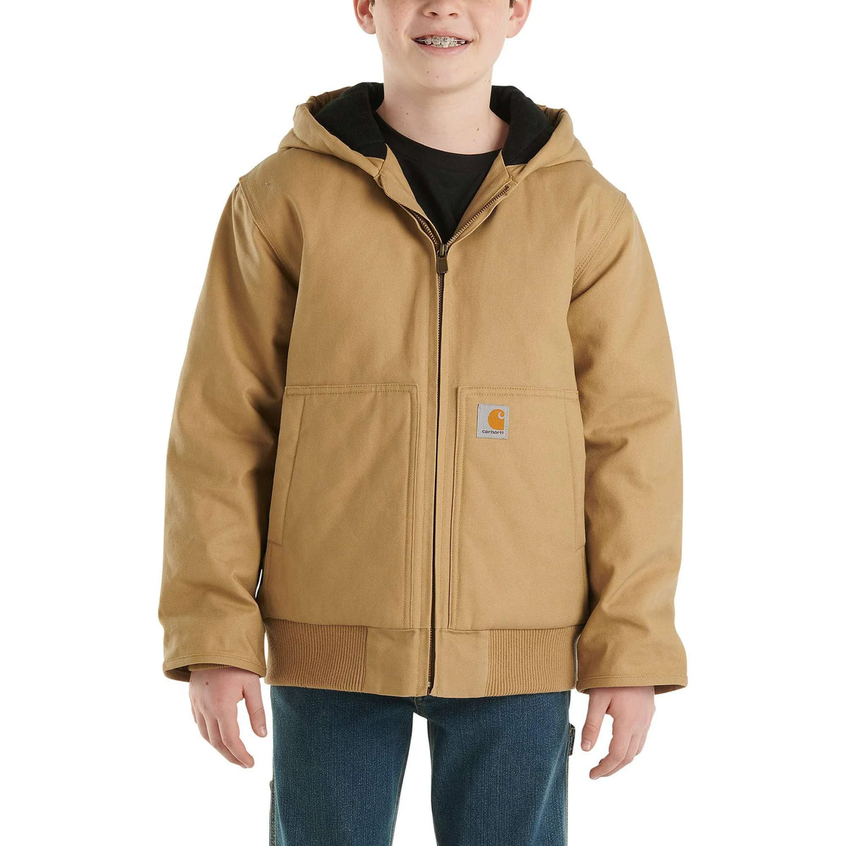 Boys' Flannel Quilt Lined Active Jac (Child/Youth)
