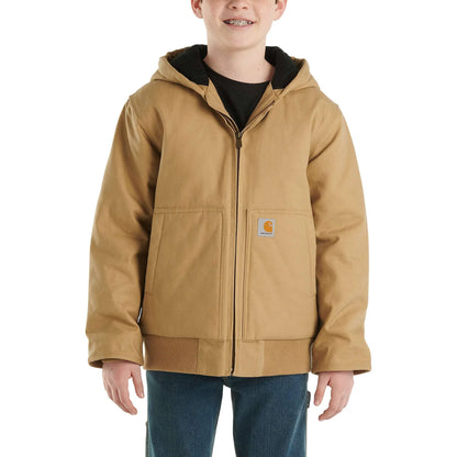 Boys' Flannel Quilt Lined Active Jac (Child/Youth)
