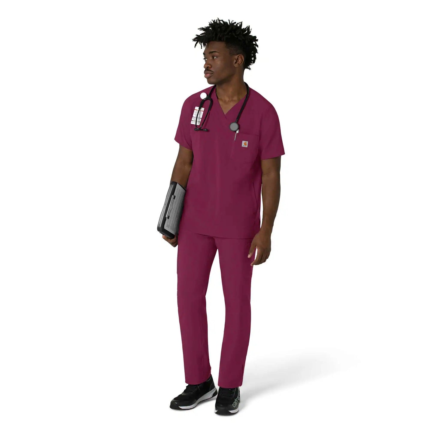 Force Cross-Flex Men's V-Neck Scrub Top