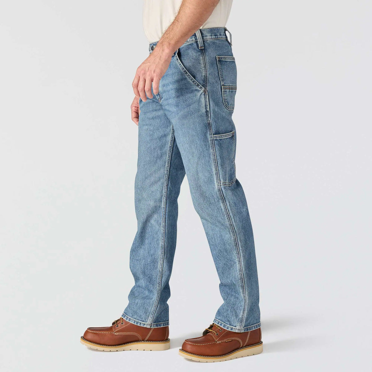 Relaxed Straight Rugged Flex™ Denim Dungaree