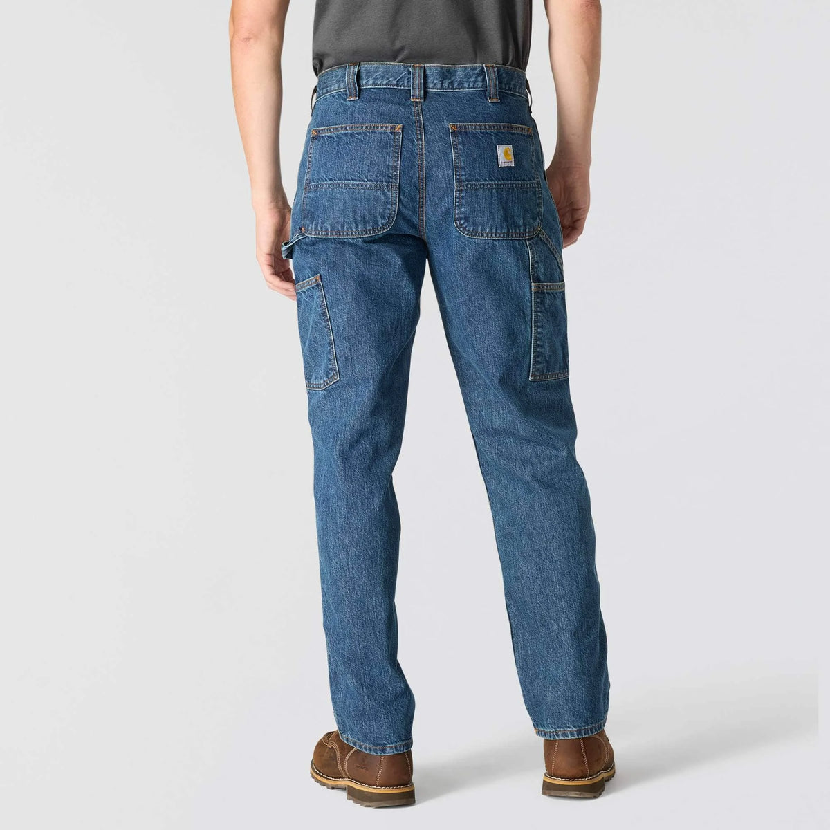 Loose Straight Denim Dungaree