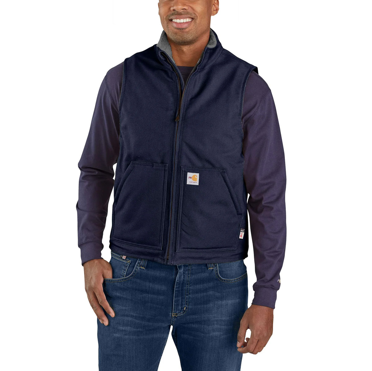 FR Duck Mock Neck Vest