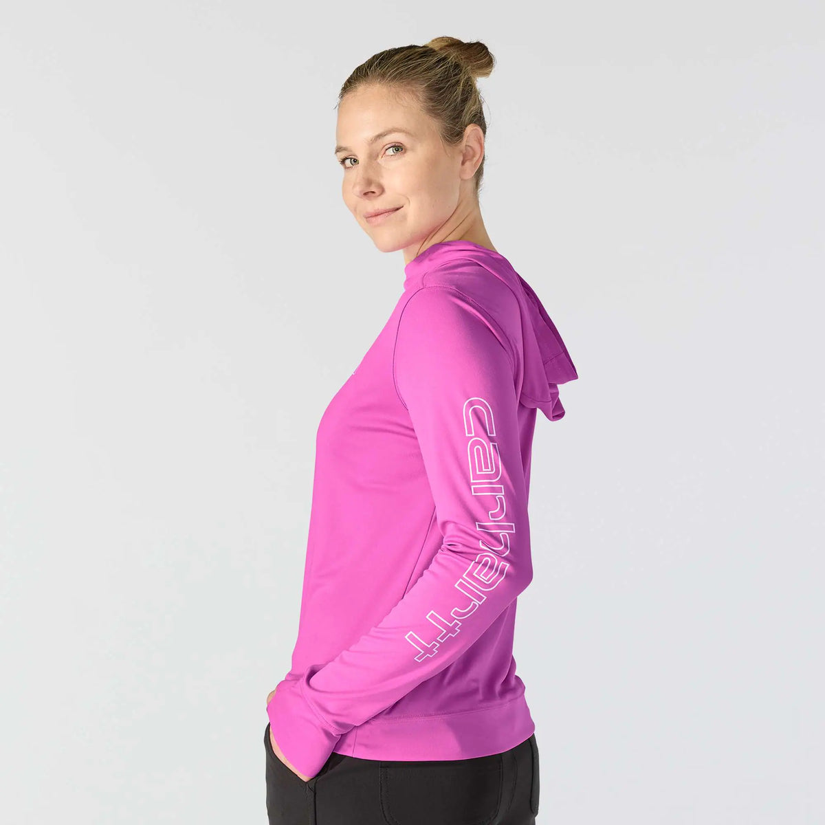 Women's Force Sun Defender™ Relaxed LS Logo Hoodie