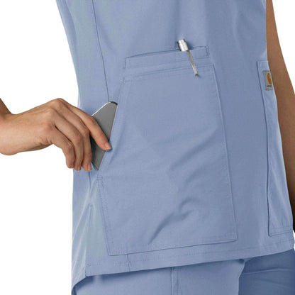 Women's Force Essentials Notch Neck Tunic Scrub Top