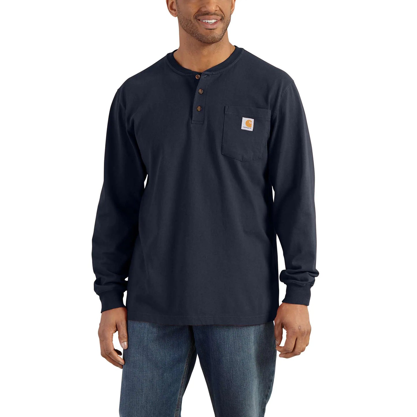 Dearborn Loose LS Henley T-Shirt