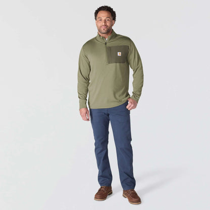 Force Ironwood Relaxed 1/2-Zip Mock Neck
