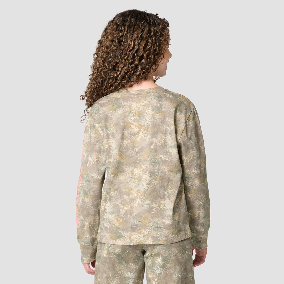 Girls' Long Sleeve Camo Logo T-Shirt (Toddler/Child/Youth)