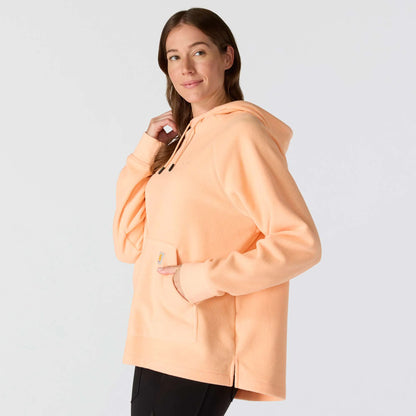 Women's Carhartt Force® Oversized-Fit Fleece Hooded Sweatshirt
