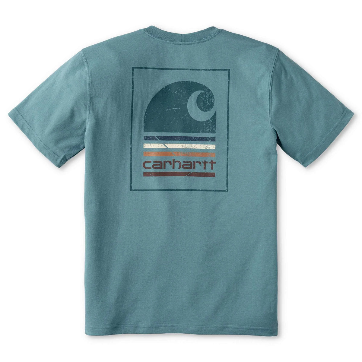 Irvine Relaxed Faded Stripe T-Shirt