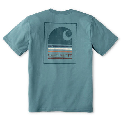 Irvine Relaxed Faded Stripe T-Shirt