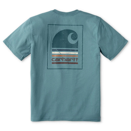 Irvine Relaxed Faded Stripe T-Shirt