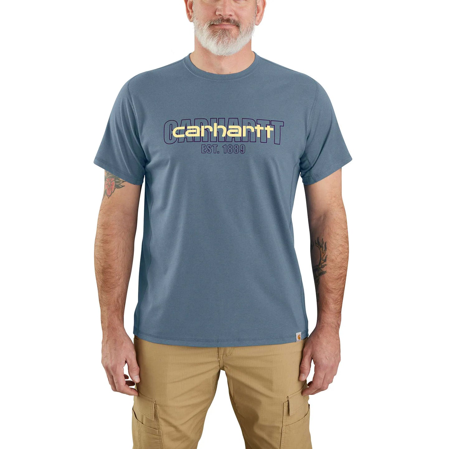 Carhartt Force® Relaxed Fit Short-Sleeve Logo Graphic T-Shirt