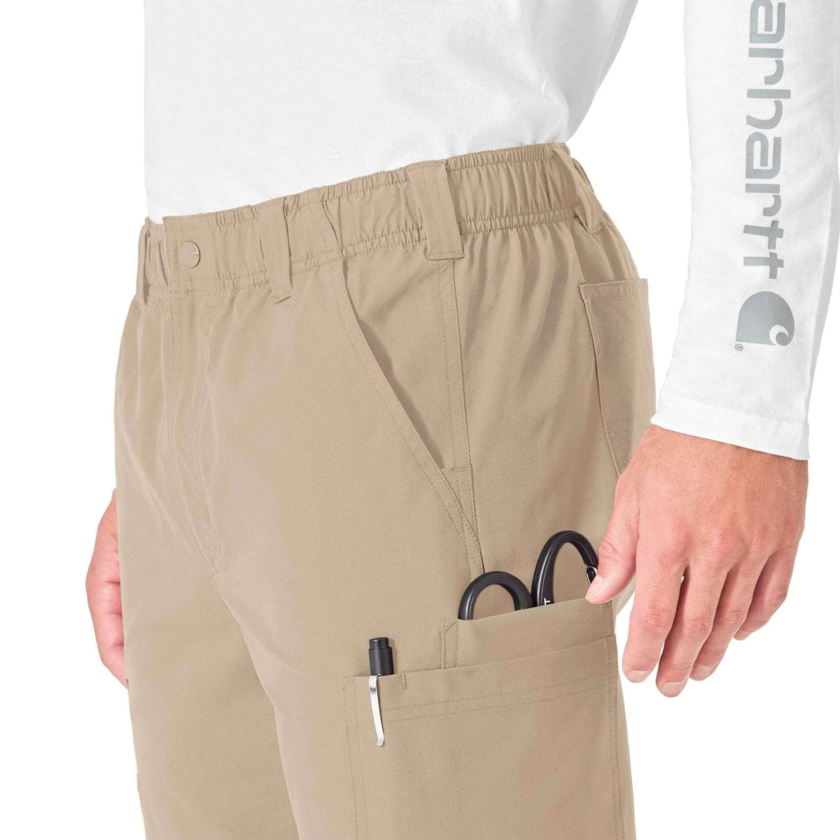 Force Essentials Straight Leg Cargo Scrub Pant