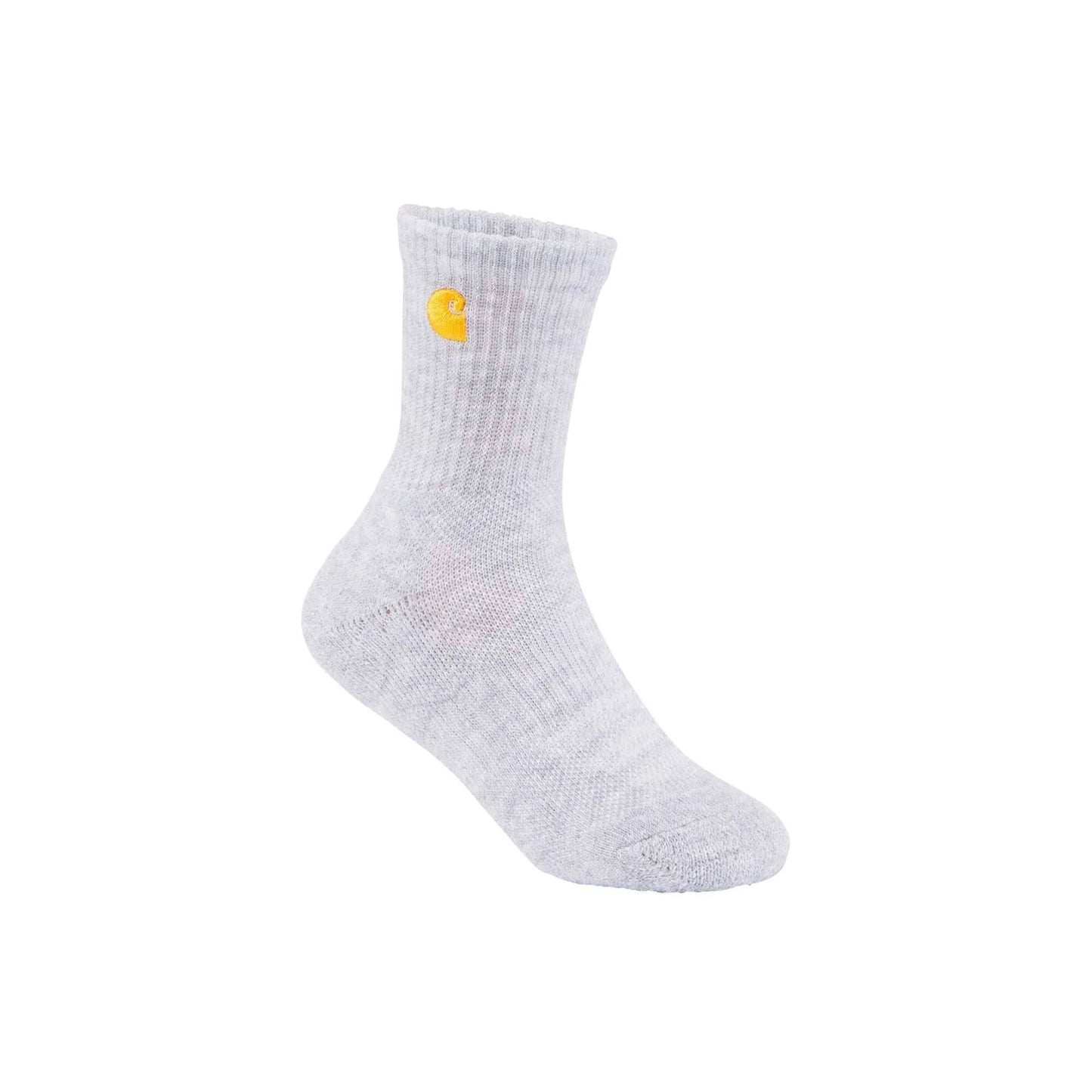 Kids' Midweight Embroidered Crew Sock 4-Pack