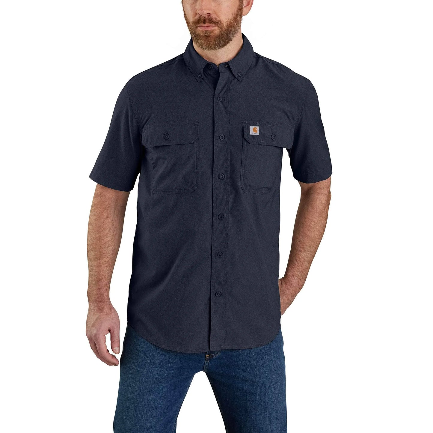 Force Sun Defender™ Chambray Relaxed SS Shirt
