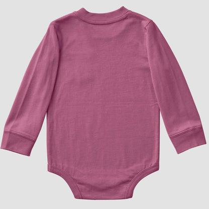 Kids' Long Sleeve Pocket Bodysuit (Baby)