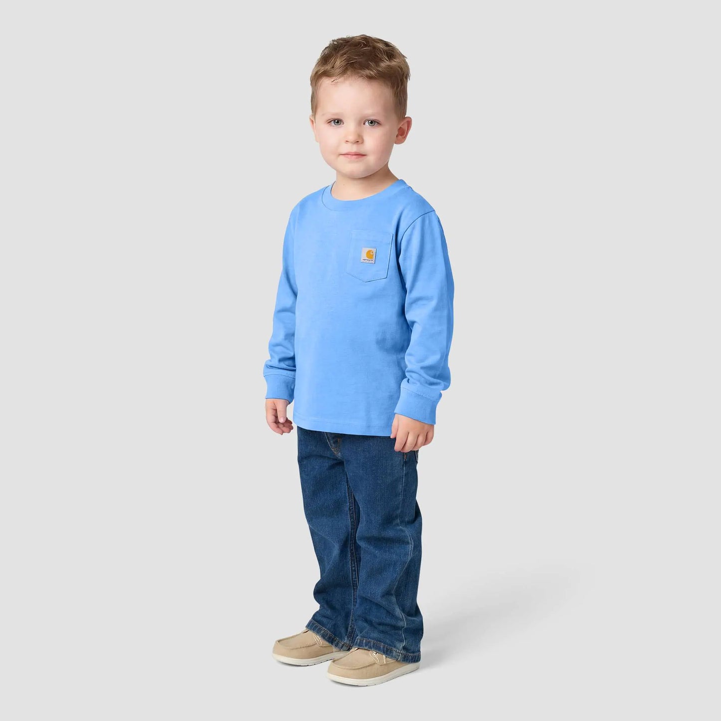 Boys' Long Sleeve Hunting Dog T-Shirt (Toddler/Child/Youth)