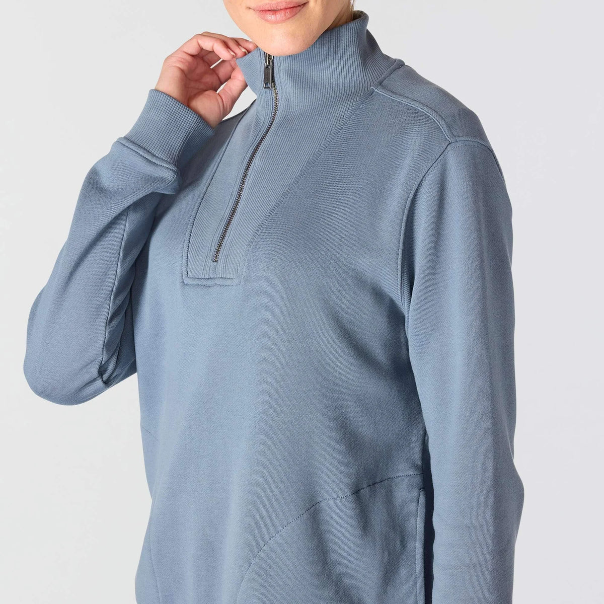 Women's TENCEL™ Fiber Series Half-Zip Sweatshirt