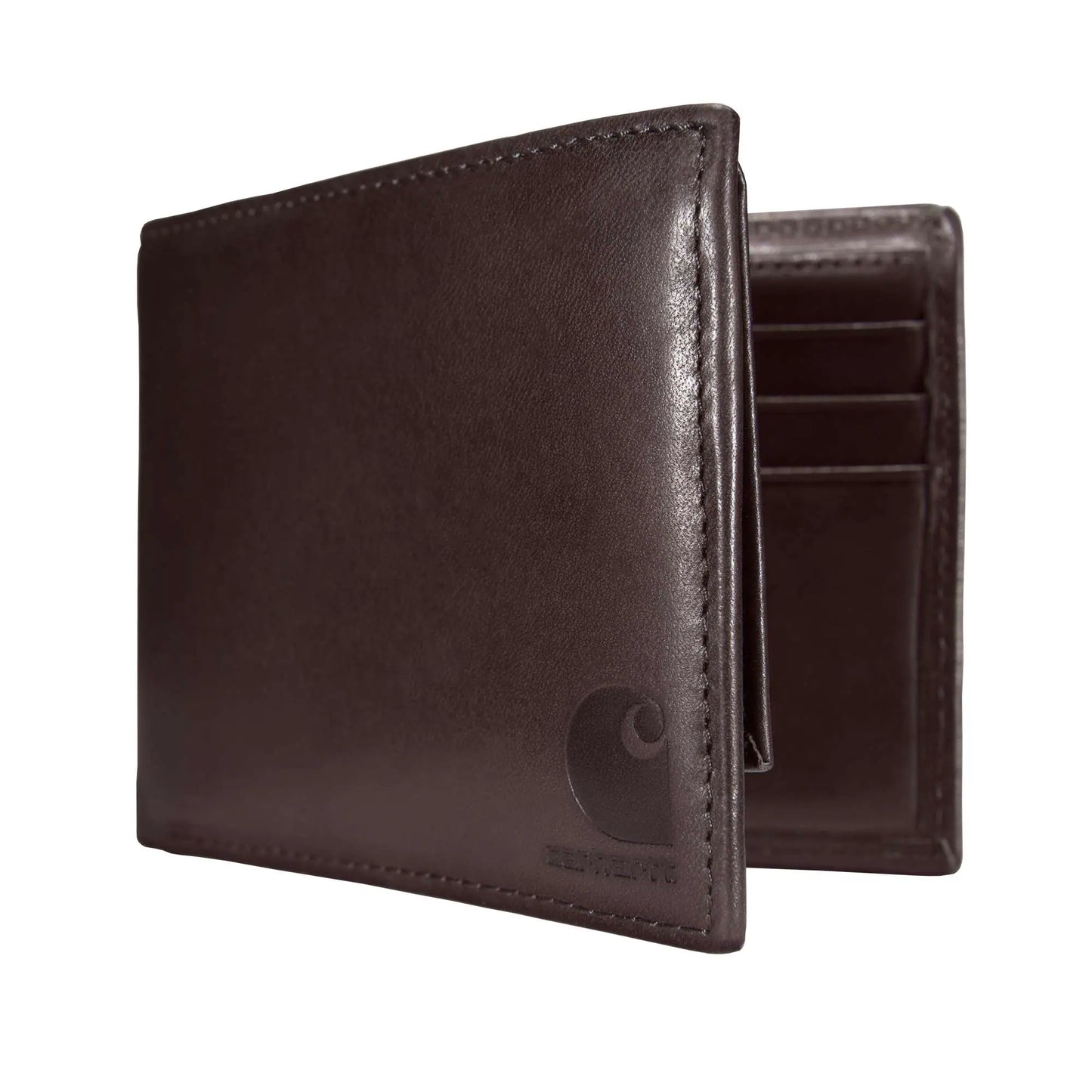 Oil Tan Leather Passcase Wallet