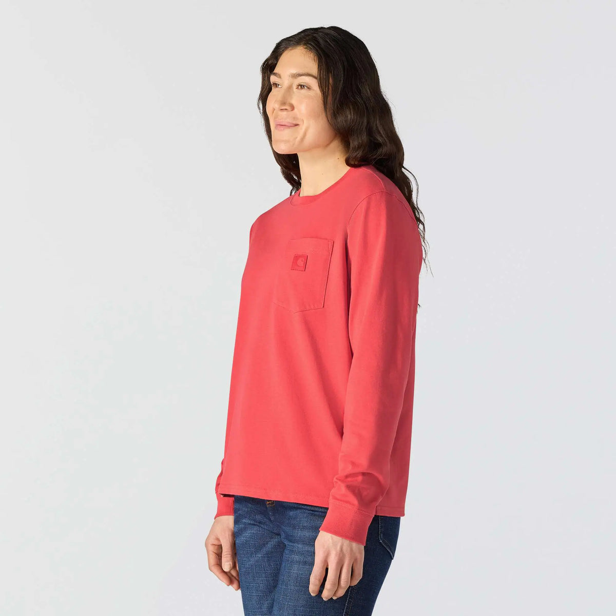 Women's Irvine Loose LS Pocket T-Shirt