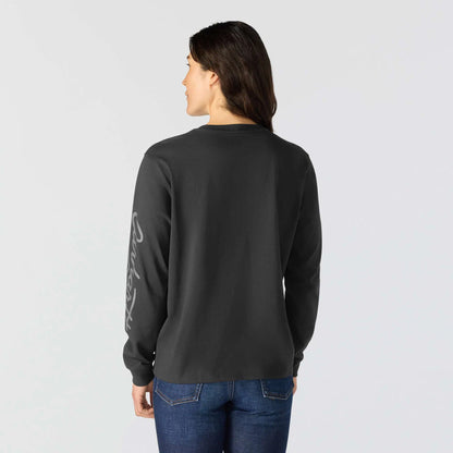 Women's Irvine Loose LS Logo T-Shirt