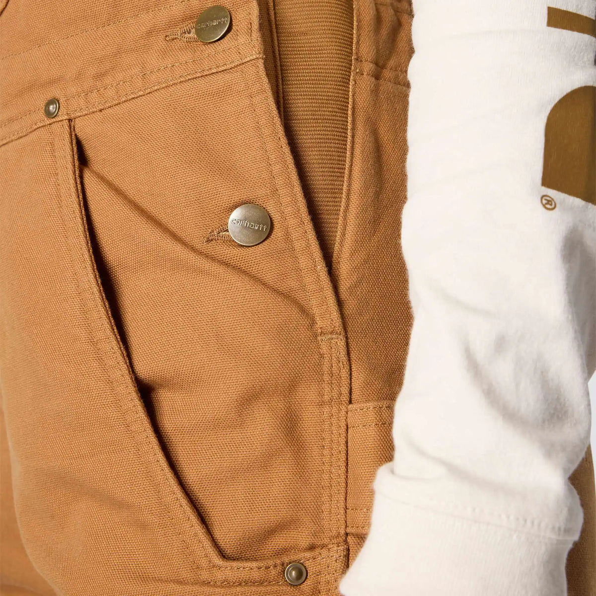 Women's Washed Duck Insulated Bib Overall