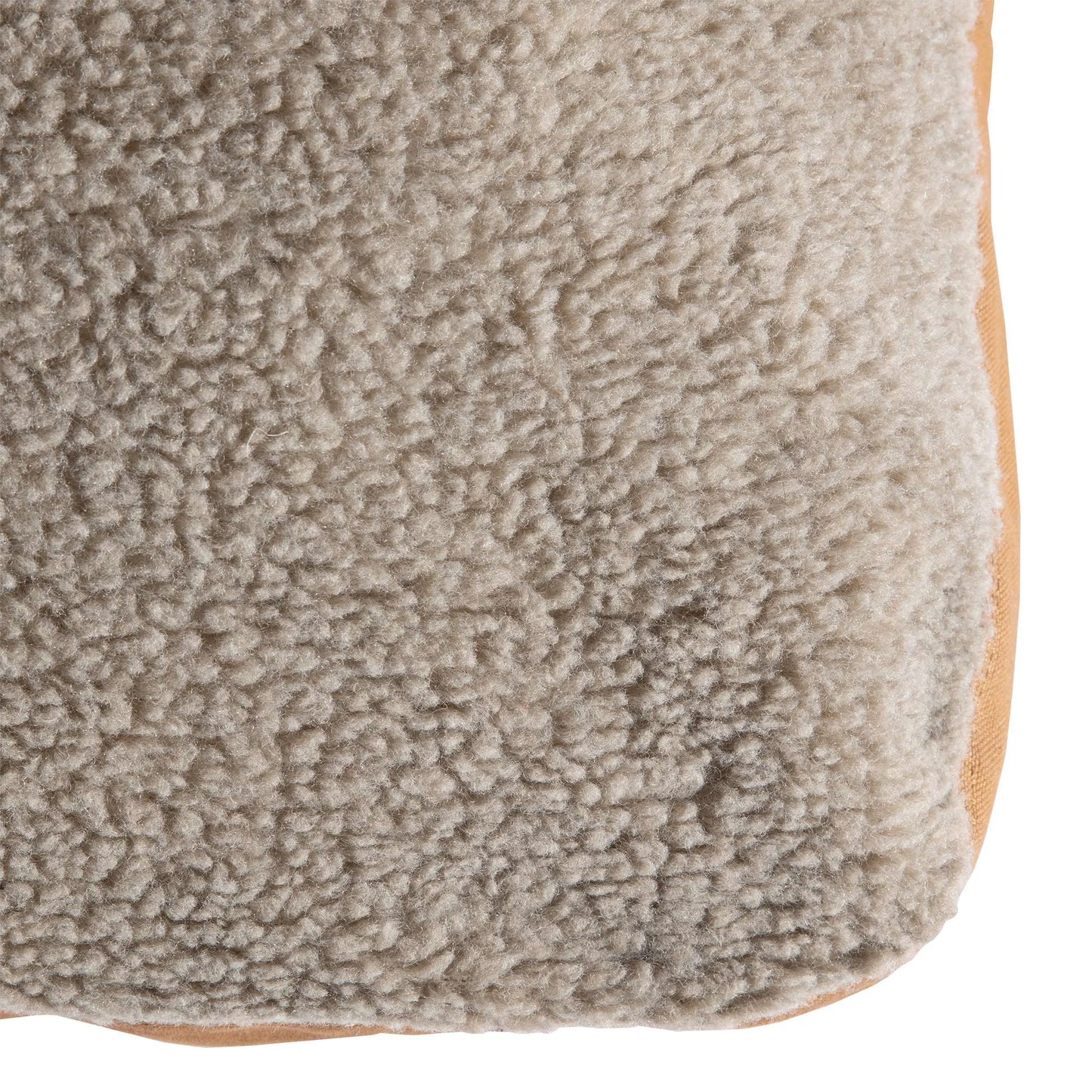 Medium Firm Duck Sherpa Top Dog Bed