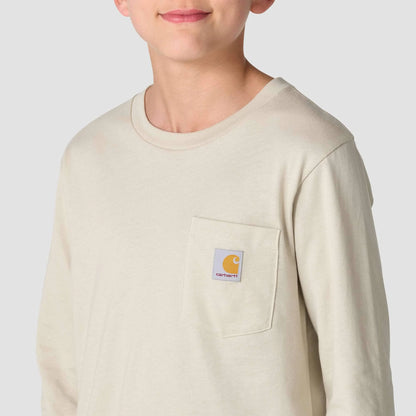 Boys' Long Sleeve Western Pocket T-Shirt (Toddler/Child/Youth)