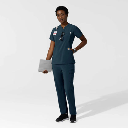 Women's Force Cross-Flex Chest Pocket Scrub Top