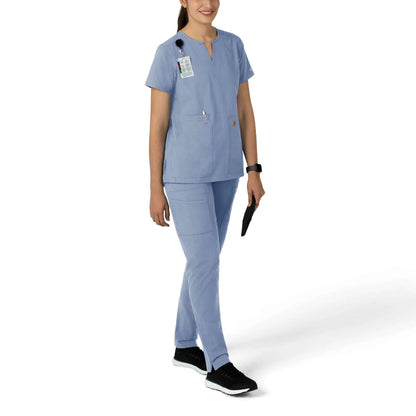 Women's Force Essentials Notch Neck Tunic Scrub Top