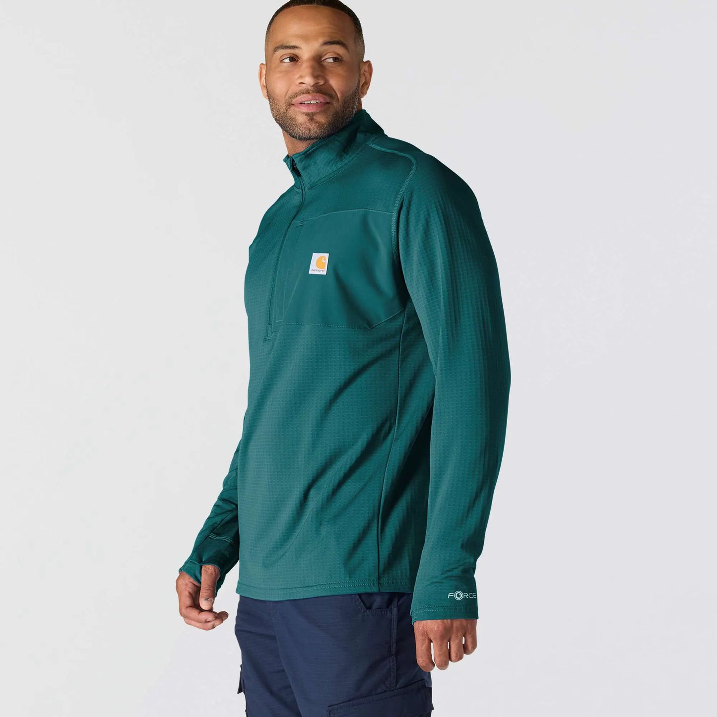 Force Ironwood Relaxed 1/2-Zip Mock Neck