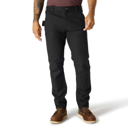 Slim Tapered Rugged Flex™ Duck Double-Front Dungaree