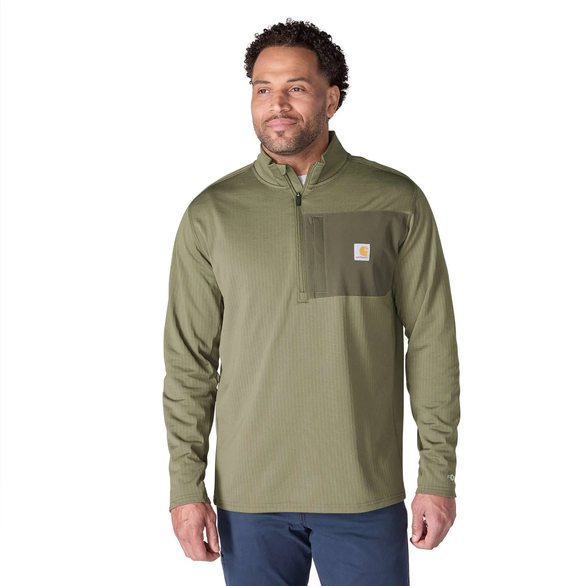 Force Ironwood Relaxed 1/2-Zip Mock Neck