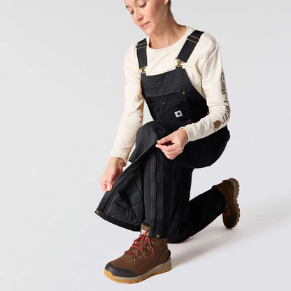 Women's Washed Duck Insulated Bib Overall