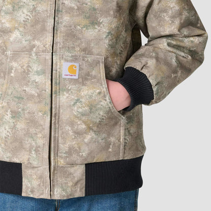 Boys' Canvas Insulated Faded Camo Jacket (Child/Youth)