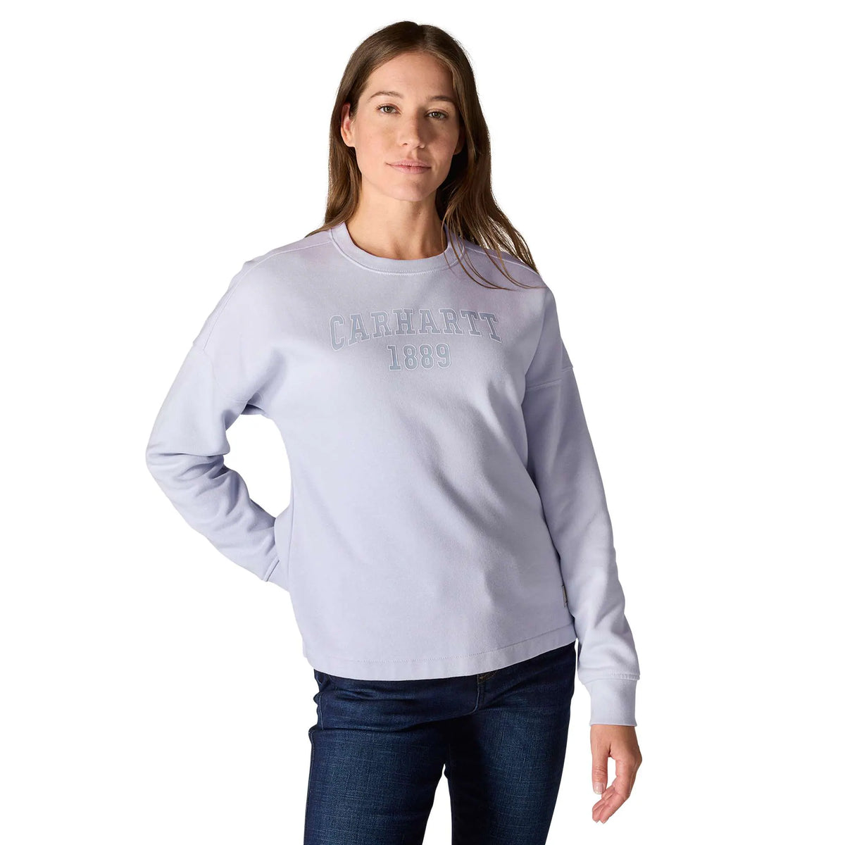 Women's Loose Fit Midweight Carhartt Graphic Sweatshirt