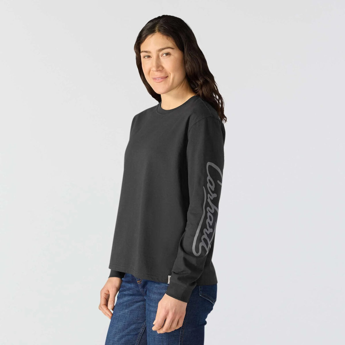 Women's Irvine Loose LS Logo T-Shirt