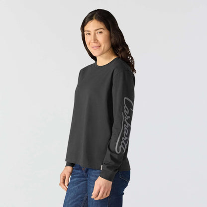 Women's Irvine Loose LS Logo T-Shirt