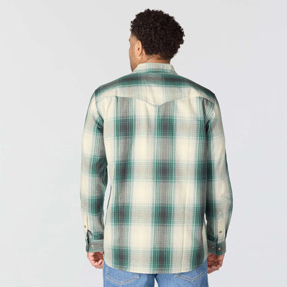 Flame Resistant Montana Relaxed Fit Midweight Twill Snap Front Plaid Shirt