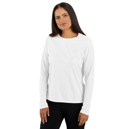 Women's Force Sun Defender™ Relaxed LS Logo T-Shirt