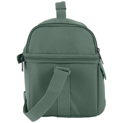 Insulated 12 Can Two Compartment Lunch Cooler