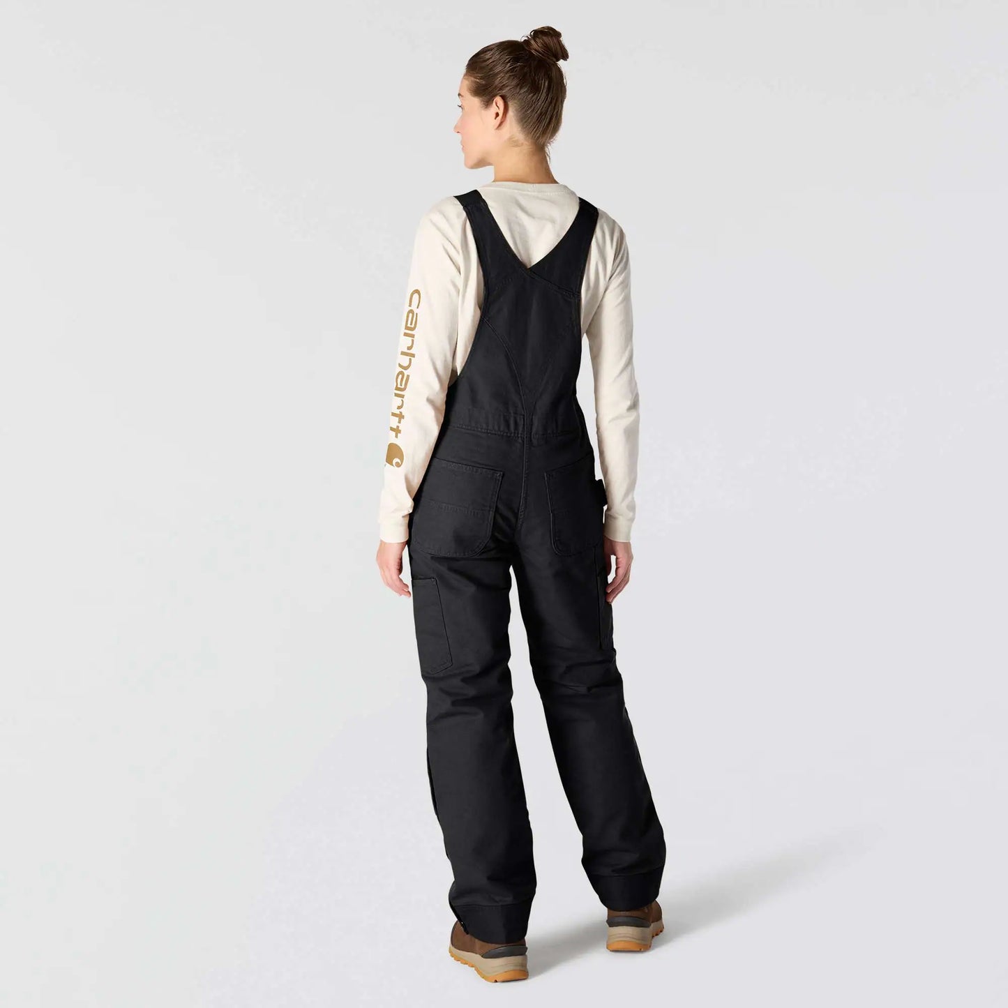 Women's Washed Duck Insulated Bib Overall